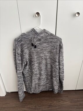 Men's 1897 Gray Marled Hooded Sweater
